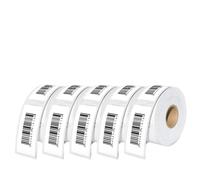 VVHKMSIL 5 Rolls LW 11355 Etiquetas compatibles 19 mm x 51 mm 500 Etiquetas para 400 450 450 Turbo Impresora multipropósito A11355