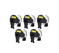 VVHKMSIL 62 mm x 15.24m Etiqueta de Papel Compatible con Modelos de Impresora QL-1050 1050N 1060N 500 500A 500BS 500BW 550 560 560VP 570 580N 650TD(5Rolls)