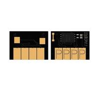 VVHKMSIL 727 727XL Chip de Cartucho de Tinta Compatible 300ml para designJet T920 T930 T1500 T1530 T2500 T2530(Yellow)