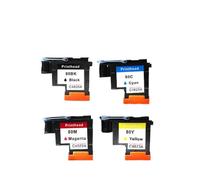 VVHKMSIL 80 Impresiones de impresión para C4820A C4821A C4822A C4823A Los Cartuchos Funcionan con DesignJet 1000 1050C 1055 Impresoras(1 Set)