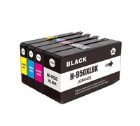 VVHKMSIL 950xl 951xl Cartucho de Tinta OfficeJet Pro 8100 8600 8610 8615 8620 8625 8630 8660 8680 251DW 276DW(1 Set)