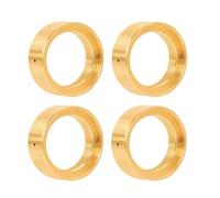 VVHKMSIL Abrazadera de latón Beadlock para Rueda, Pesas, Anillos Interiores, 35g por Pieza, Compatible con neumáticos 1/18 RC Crawler, Piezas de Mejora(Copper)