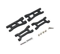 VVHKMSIL Accesorios de Brazo de Control Inferior Delantero y Trasero de Metal 1 24 B 2WD Buggy RTR LOS00007 Piezas compatibles con(Black)