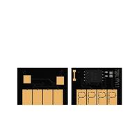 VVHKMSIL Actualización para Chip de Cartucho 738 738XL Compatible con Suministros de Impresora DesignJet T850 T950 300ML(Yellow)