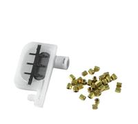 VVHKMSIL Amortiguador de Tinta pequeño de 10 Uds Compatible con Suministros de Impresora DX4 DX5 DX6 R1800 2400 Mimaik Roland Aifa x-Roland Allwin(Damper and Connector)