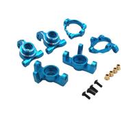 VVHKMSIL Asiento de Rueda Trasera de Metal de 3 Piezas con Copa de dirección C Compatible con 1/14 ZD Racing MT16 BX12 X12S MT14R PT14R(Sky Blue)