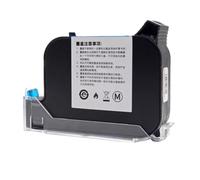 VVHKMSIL Boquilla G1309S Cartucho de Tinta de Secado rápido Multicolor de 25,4 mm para Impresora de inyección de Tinta portátil TIJ no cifrada(White)