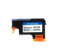 VVHKMSIL C9381A C9382A 88 Cabeza Compatible Compatible con 88 K550 K5400 K8600 L7000 L7480 L7550 L7580 L7590 L7650 L7680 L7710 L7750 Impresiones(Magenta and Cyan)