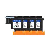 VVHKMSIL Cabezal de impresión Universal Compatible con 11 DesignJet 70 100 110 500 510 500PS C4810A C4811A C4812A C4813A(1 Set)