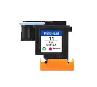 VVHKMSIL Cabezal de impresión Universal Compatible con 11 DesignJet 70 100 110 500 510 500PS C4810A C4811A C4812A C4813A(Magenta)