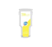 VVHKMSIL Cartucho de Tinta Compatible 728 728XL Compatible con Suministros de Impresora Designjet T730 T830(Y- 300ML)