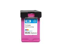 VVHKMSIL Cartucho de Tinta Compatible con 301 XL diseñado para impresoras 301 de Escritorio Que Incluyen 1000 1050 2000 2050 2510 3050 4500 4630 5530 2540 Modelos(Tri-Color)