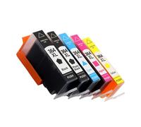 VVHKMSIL Cartucho de Tinta Compatible con 364 Photosmart 5510 5515 6510 B010A B109A B209A 3070A 3520 3522 4620 5511 5512 Impresoras(1 Set)
