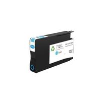 VVHKMSIL Cartucho de Tinta Compatible OfficeJet Pro 712 para impresoras T210 T230 T250 T630 T650 3ED71A 3ED67A 3ED68A 3ED69A(Cyan)