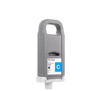 VVHKMSIL Cartucho de Tinta Compatible PFI-1700 para Impresora PRO-2000 PRO-2100 PRO-4000 PRO-4000S PRO-6000 PRO-6000S 700ML(Cyan)