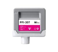 VVHKMSIL Cartucho de Tinta PFI-307 Compatible con Impresora ImagePROGRAF IPF 830 840 850 con Tanque de Tinta pigmentada de Chip 330ML(Magenta)