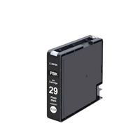 VVHKMSIL Cartucho de Tinta PGI-29 de 38 ml con Tinta de Pigmento Compatible con Modelos de Impresora Pro-1 Pro1 Pro-1(Photo Black)