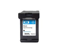 VVHKMSIL Cartucho de Tinta Recargable Compatible con los Modelos de Impresora 304XL Deskjet 2620 3700 3720 3752 5000 5010 5020 5030 5032 5034 2620 2630 2632(Black)