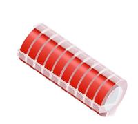 VVHKMSIL Cetas de Etiqueta de Estampado 3PK 3PK compatibles con 12965 1540 1610 1880 E-101 Etiqueta Reemplazo de Cintas PVC DIY PVC(Red)