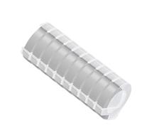 VVHKMSIL Cetas de Etiqueta de Estampado 3PK 3PK compatibles con 12965 1540 1610 1880 E-101 Etiqueta Reemplazo de Cintas PVC DIY PVC(Silver)