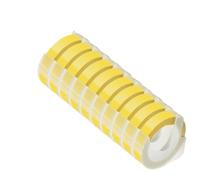 VVHKMSIL Cetas de Etiqueta de Estampado 3PK 3PK compatibles con 12965 1540 1610 1880 E-101 Etiqueta Reemplazo de Cintas PVC DIY PVC(Light Yellow)