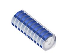 VVHKMSIL Cetas de Etiqueta de Estampado 3PK 3PK compatibles con 12965 1540 1610 1880 E-101 Etiqueta Reemplazo de Cintas PVC DIY PVC(Dark Blue)