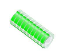 VVHKMSIL Cetas de Etiqueta de Estampado 3PK 3PK compatibles con 12965 1540 1610 1880 E-101 Etiqueta Reemplazo de Cintas PVC DIY PVC(Fluorescent Green)