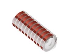 VVHKMSIL Cetas de Etiqueta de Estampado 3PK 3PK compatibles con 12965 1540 1610 1880 E-101 Etiqueta Reemplazo de Cintas PVC DIY PVC(Maroon Red)