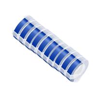 VVHKMSIL Cetas de Etiqueta de Estampado 3PK 3PK compatibles con 12965 1540 1610 1880 E-101 Etiqueta Reemplazo de Cintas PVC DIY PVC(Blue)