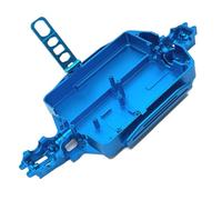 VVHKMSIL Chasis Mejorado de Metal Compatible con el Modelo 1/16 16207 16208 16209 16210 H16 M162 RC Car(Sky Blue)
