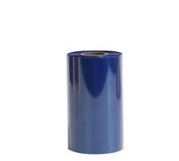 VVHKMSIL Cinta de Cera de 110 mm x 300 m Compatible con Impresora de código de Barras de Impresora de Etiquetas de Papel(Blue)