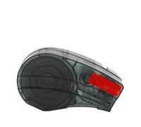 VVHKMSIL Cinta de Etiquetas M21-750-595 con Chip Compatible con Impresora de Etiquetas portátil M210 M211(Black on Red)