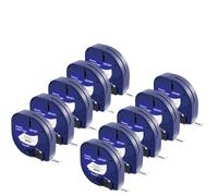 VVHKMSIL Cinta de Impresora Compatible con Cintas LT 91201 Black on White Reemplazo de Cinta para Fabricante de Etiquetas LT100H(10PCS)