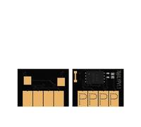 VVHKMSIL Color Vivo Disponible del Plug-Play del Chip 764 764XL del Cartucho DesignJet T3500 Compatible(Cyan)