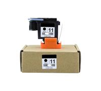 VVHKMSIL Compatible con 11 C4810A C4811A C4812A C4813A Cabezal de impresión Fit para 500 800 510 100 110 111 120 1000 1100 1200 Impresora(Black)