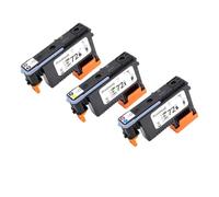 VVHKMSIL Compatible con 72 C9380A C9383A C9384A 72 Cabeza de impresión Fit para DesignJet T1100 T1120 T1200 T1300 T610 T770 T790 T795 Impresora(3 PCS)