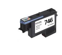 VVHKMSIL Compatible con 746 PrintThead P2V25A Z6 Z9 Plotter PrintThead 746 Cabeza de impresión Universal de Cuatro Colores
