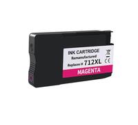 VVHKMSIL Compatible con Cartucho de Tinta 712XL para Modelos de Impresora DesignJet T650 T630 T250 T230 T210 reemplazo del Mercado de Accesorios(Magenta)