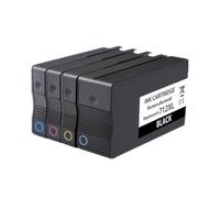 VVHKMSIL Compatible con Cartucho de Tinta 712XL para Modelos de Impresora DesignJet T650 T630 T250 T230 T210 reemplazo del Mercado de Accesorios(1 Set)