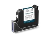 VVHKMSIL Compatible con Modelos de Impresora Cartucho de Tinta de Color de 25,4 mm Impresora portátil de inyección de Tinta en línea no cifrada(White)