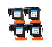 VVHKMSIL Compatible con Modelos de Impresora Designjet 70 100 110 500 510 500PS Reemplazo para el número de Pieza C4810A C4811A C4812A C4813A(1 Set)