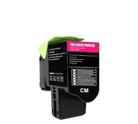 VVHKMSIL Compatible con Suministros de Impresora C540 C543 C544 C546 X543 X544 X546 X548 De Dte(Magenta)