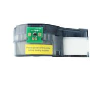 VVHKMSIL con el Cartucho de Etiqueta M21-750-595-WT de 19.1 mm en Blanco Compatible con Suministros de Impresora M210 M211 M210-LAB para el número de Pieza M21-750-595-WT(1 Pc)