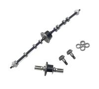 VVHKMSIL Conjunto de diferencial Delantero y Trasero Mejorado de Metal 12428 12423 12427 12428-A 12428-B 12428-C Compatible con Piezas de Coche Feiyue 1/12 RC