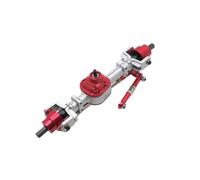 VVHKMSIL Conjunto de Eje Delantero para D91 D96 98 99S V1, Piezas modificadas de actualización de Metal para Coche con Control Remoto(Silver)