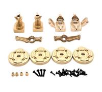 VVHKMSIL Copa de dirección de latón, Asiento en Forma de C, Cubierta de Engranaje de Copa Trasera, contrapeso Compatible con H12Y H12Y(Large Package)