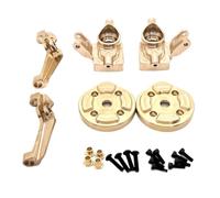 VVHKMSIL Copa de dirección de latón, Asiento en Forma de C, Cubierta de Engranaje de Copa Trasera, contrapeso Compatible con H12Y H12Y(Small Kit)