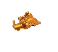 VVHKMSIL Cubierta de Caja de Cambios Delantera Mejorada de Metal para Serie Completa 1/16 C8805(Yellow)