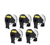 VVHKMSIL DK-22606 Paper de Etiqueta térmica Compatible QL-1050 QL-1050N QL-1060N QL-500 QL-500A QL-500BS QL-500BW QL-550 QL-560 QL-560VP(5 Rolls)