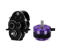 VVHKMSIL Fat sin escobillas 2204 OFRunner Motor & amp; Transmisión Compatible con 1/18 RC Crawler(Motor Transmission)